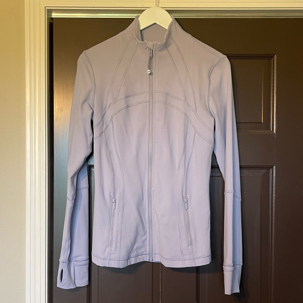 Lululemon Define Jacket Berry Mist Luon 10 blue purple - Picture 2 of 10